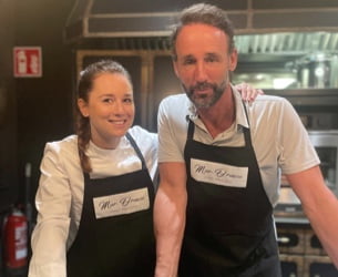 Mar Orozco formando a concursantes de Masterchef